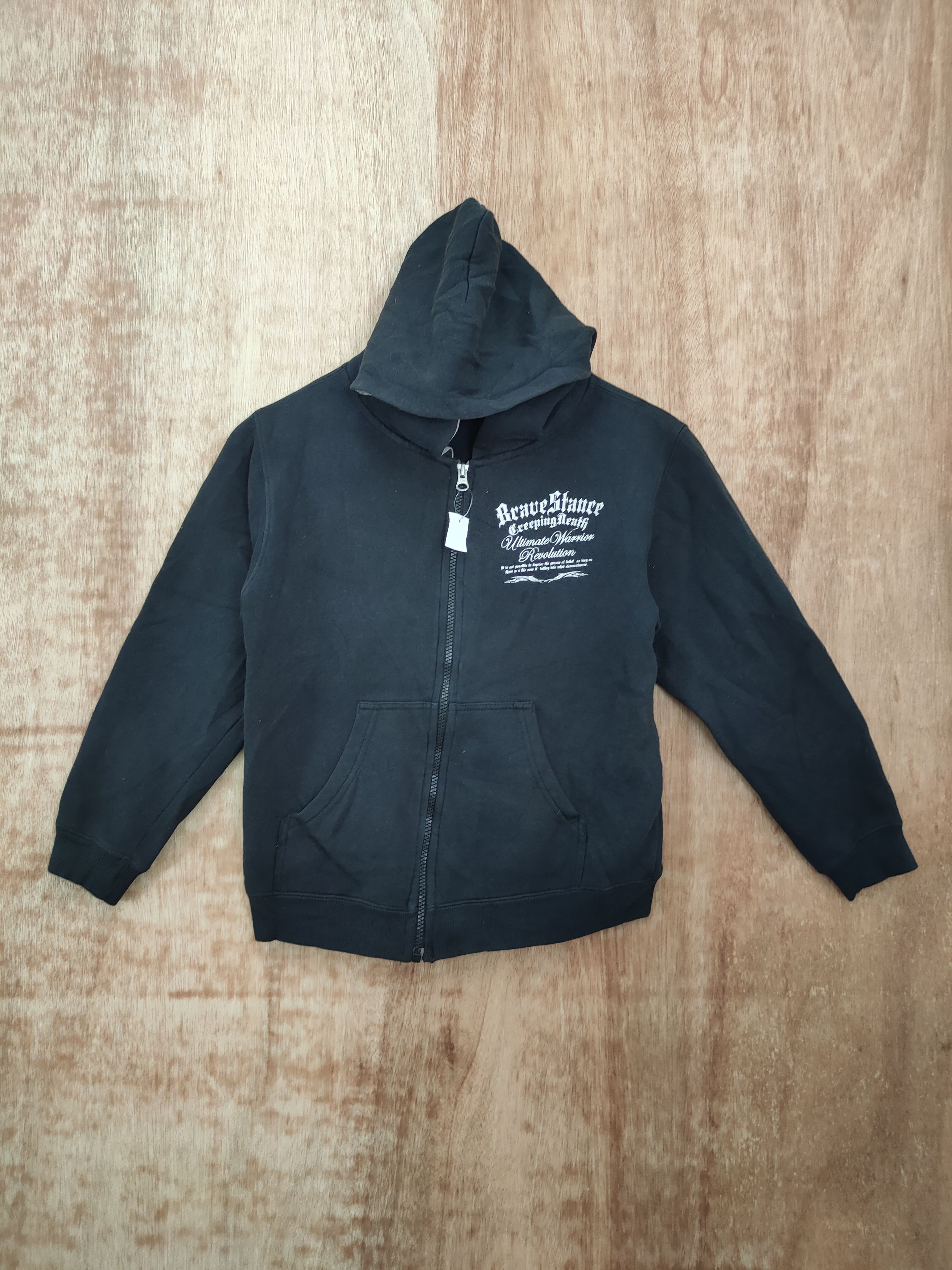 Japanese Brand Ultimate warrior skull streetwear hoodie kids #46-208 Size XS / US 0-2 / IT 36-38 - 6 Thumbnail