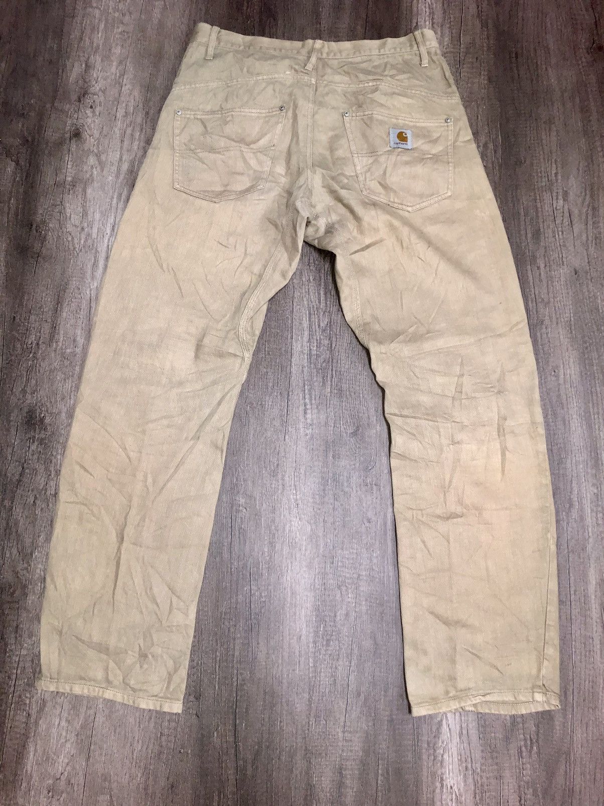 Carhartt × Vintage Vintage Carhartt Denim Jeans Streetwear Size US 32 / EU 48 - 13 Thumbnail