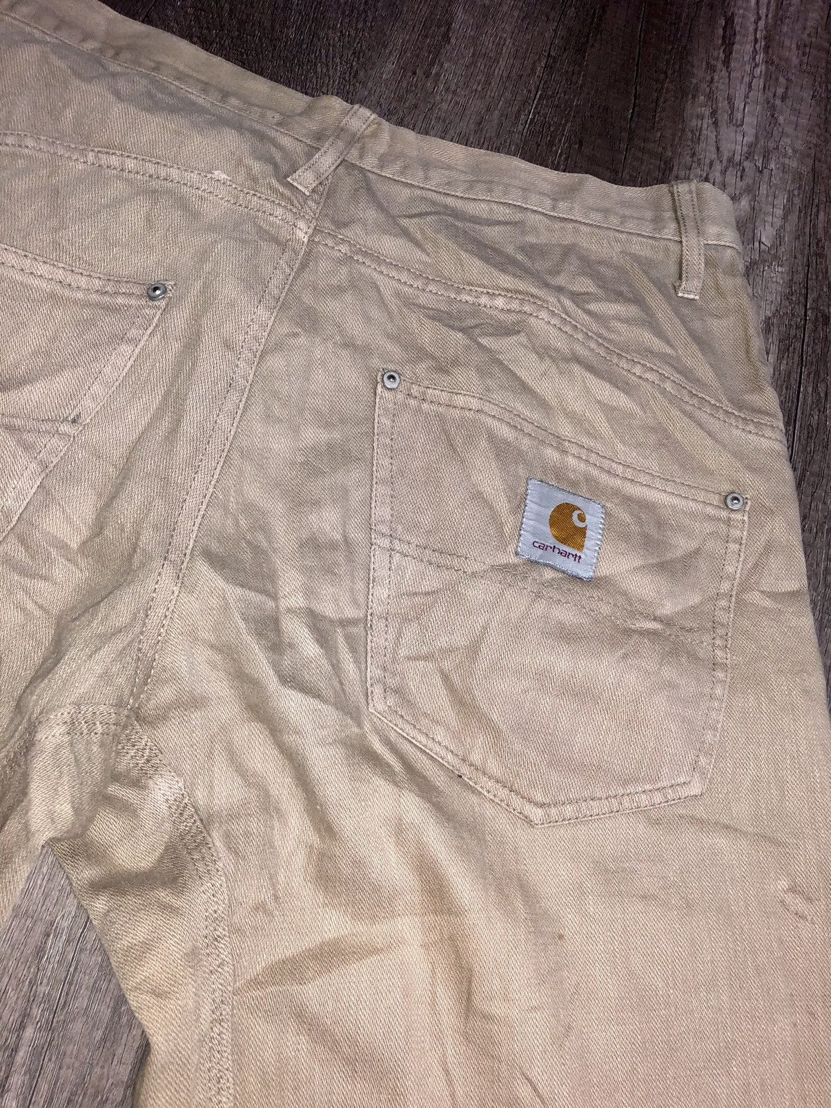 Carhartt × Vintage Vintage Carhartt Denim Jeans Streetwear Size US 32 / EU 48 - 14 Thumbnail