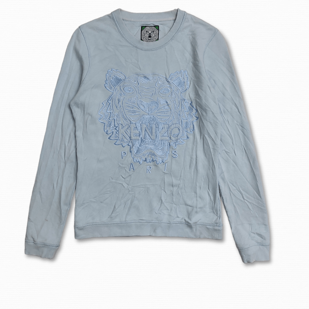 Kenzo JUNGLE KENZO PARIS BIG TIGER EMBROIDERED LOGO'S SWEATSHIRT Size S / US 4 / IT 40 - 1 Thumbnail