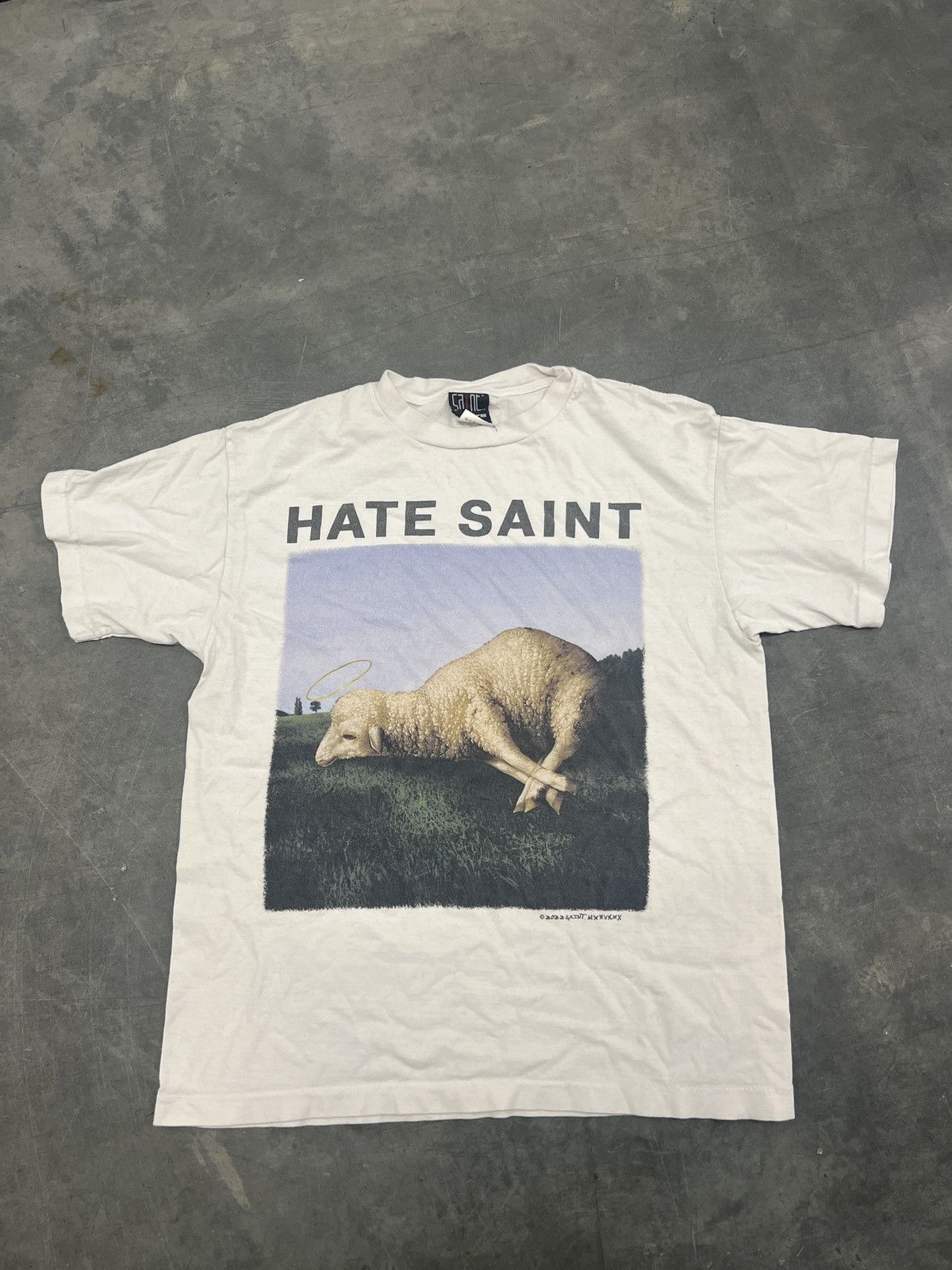 Japanese Brand Saint Michael Hate Sheep Tee | Grailed