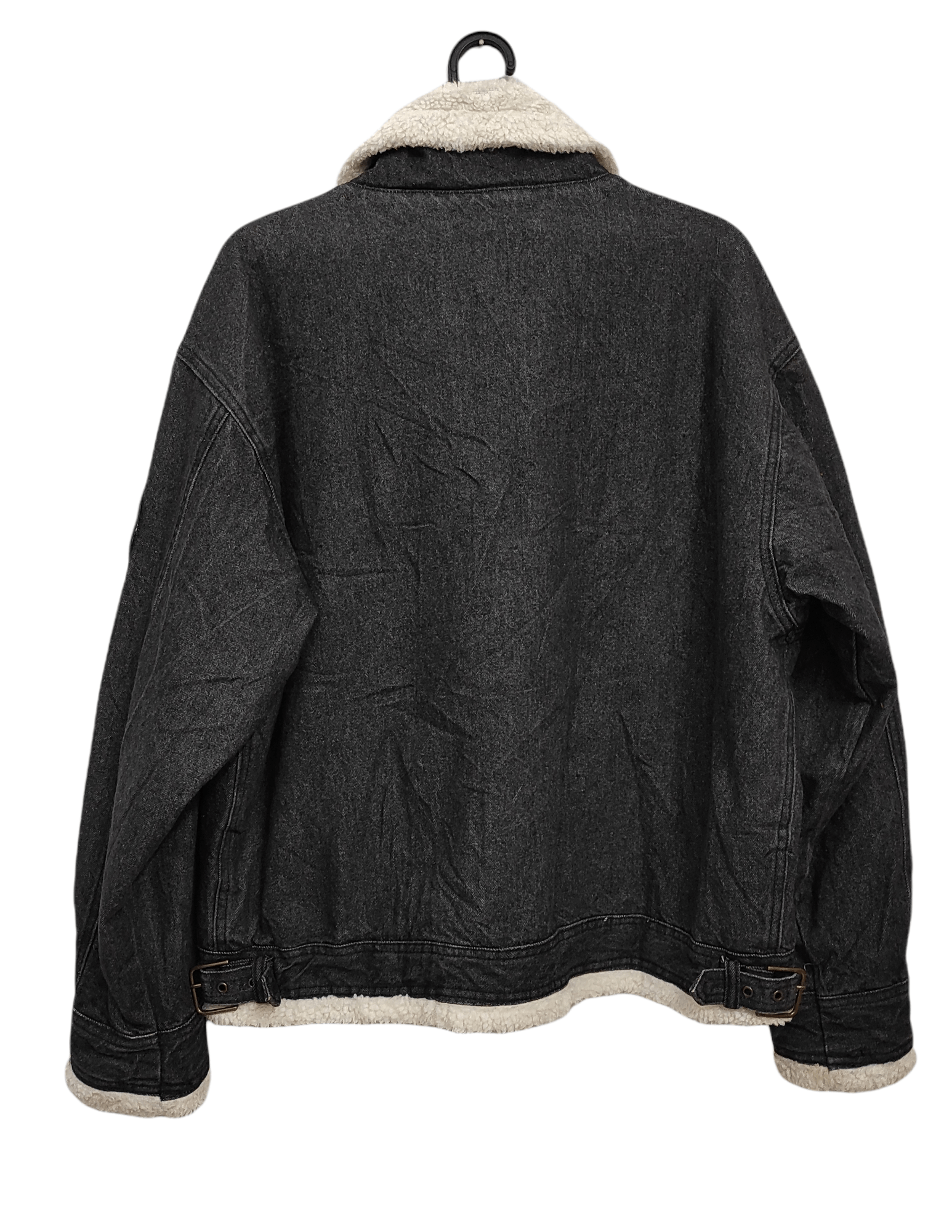 Japanese Brand Archive BLUE WAY Classic Sherpa Royal Army denim jacket Size US L / EU 52-54 / 3 - 2 Thumbnail