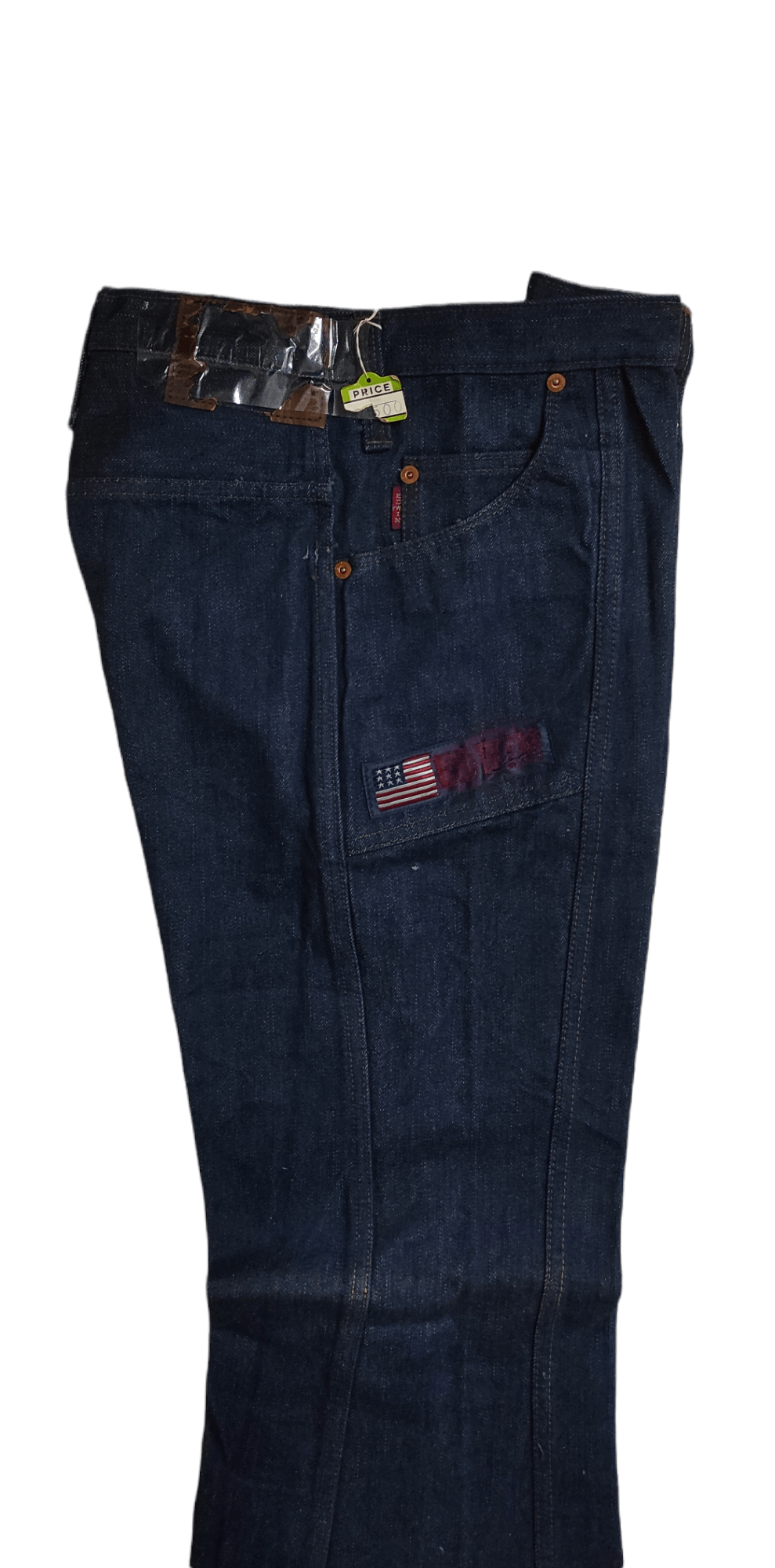 Edwin Dead stock Vintage OG 1970's EDWIN USA Bell Jeans Size US 32 / EU 48 - 16 Thumbnail