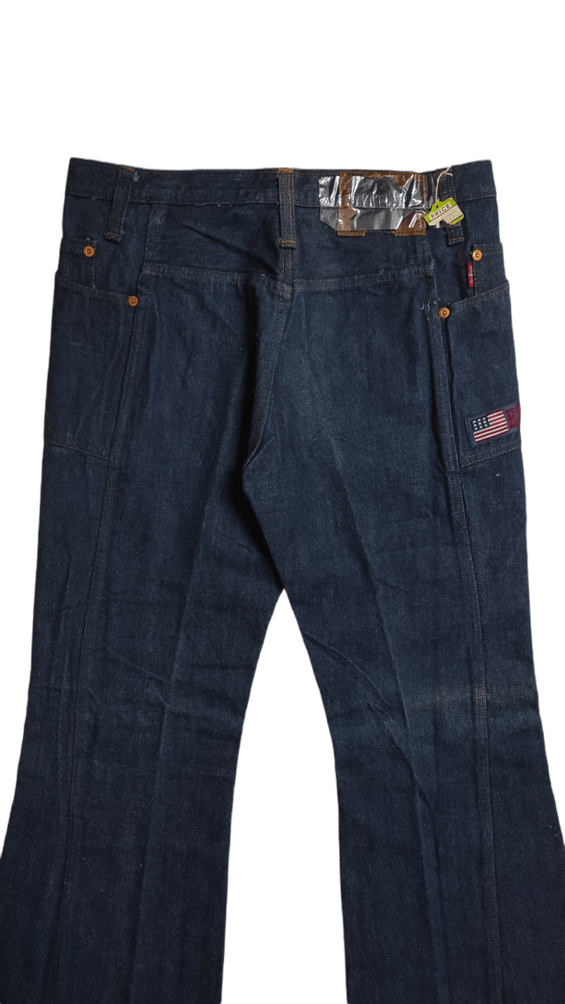 Edwin Dead stock Vintage OG 1970's EDWIN USA Bell Jeans Size US 32 / EU 48 - 8 Thumbnail