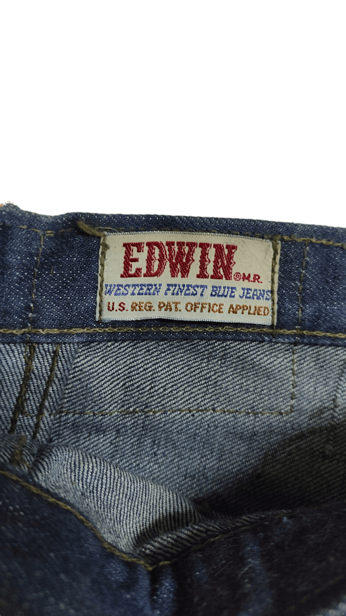 Edwin Dead stock Vintage OG 1970's EDWIN USA Bell Jeans Size US 32 / EU 48 - 12 Thumbnail