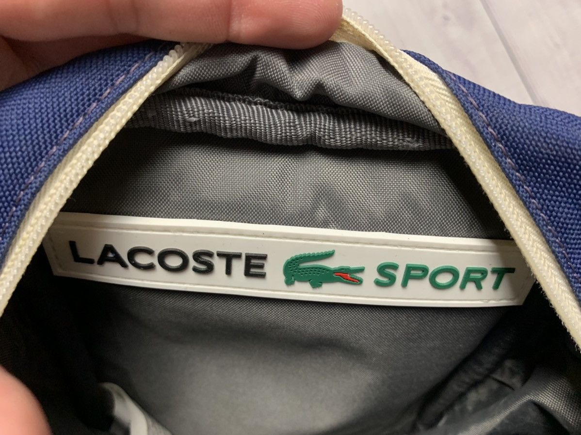 Lacoste × Vintage Vintage Lacoste bag messenger logo Size ONE SIZE - 7 Thumbnail