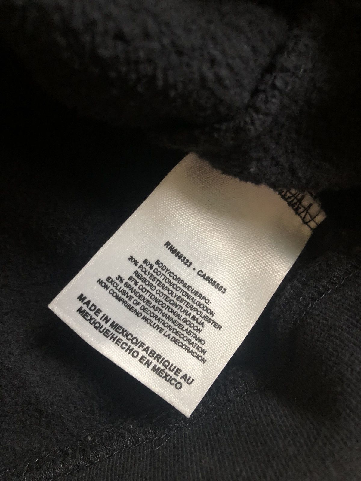 Nike Nike Black Pocket Swoosh Hoodie Size US XL / EU 56 / 4 - 5 Thumbnail