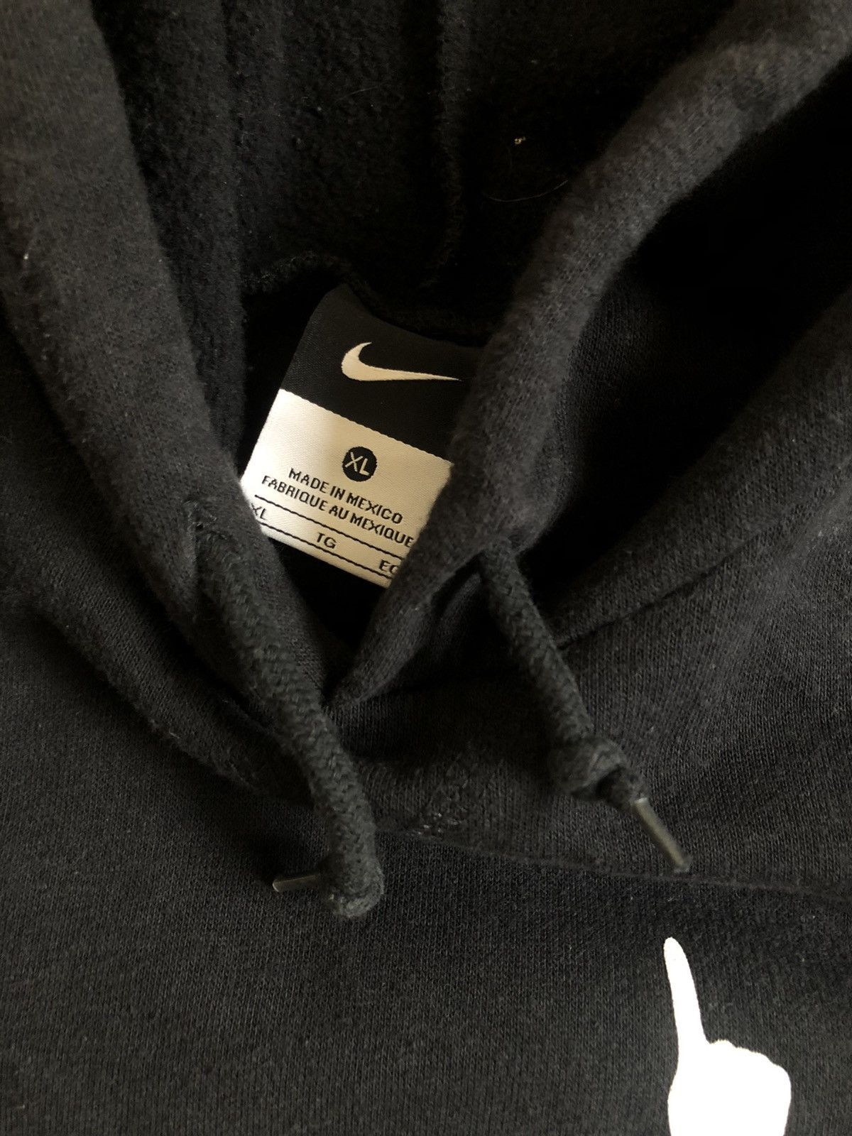 Nike Nike Black Pocket Swoosh Hoodie Size US XL / EU 56 / 4 - 6 Thumbnail
