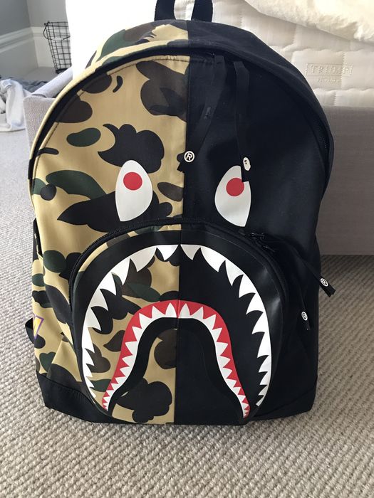 Bape Bape Shark Backpack | Grailed