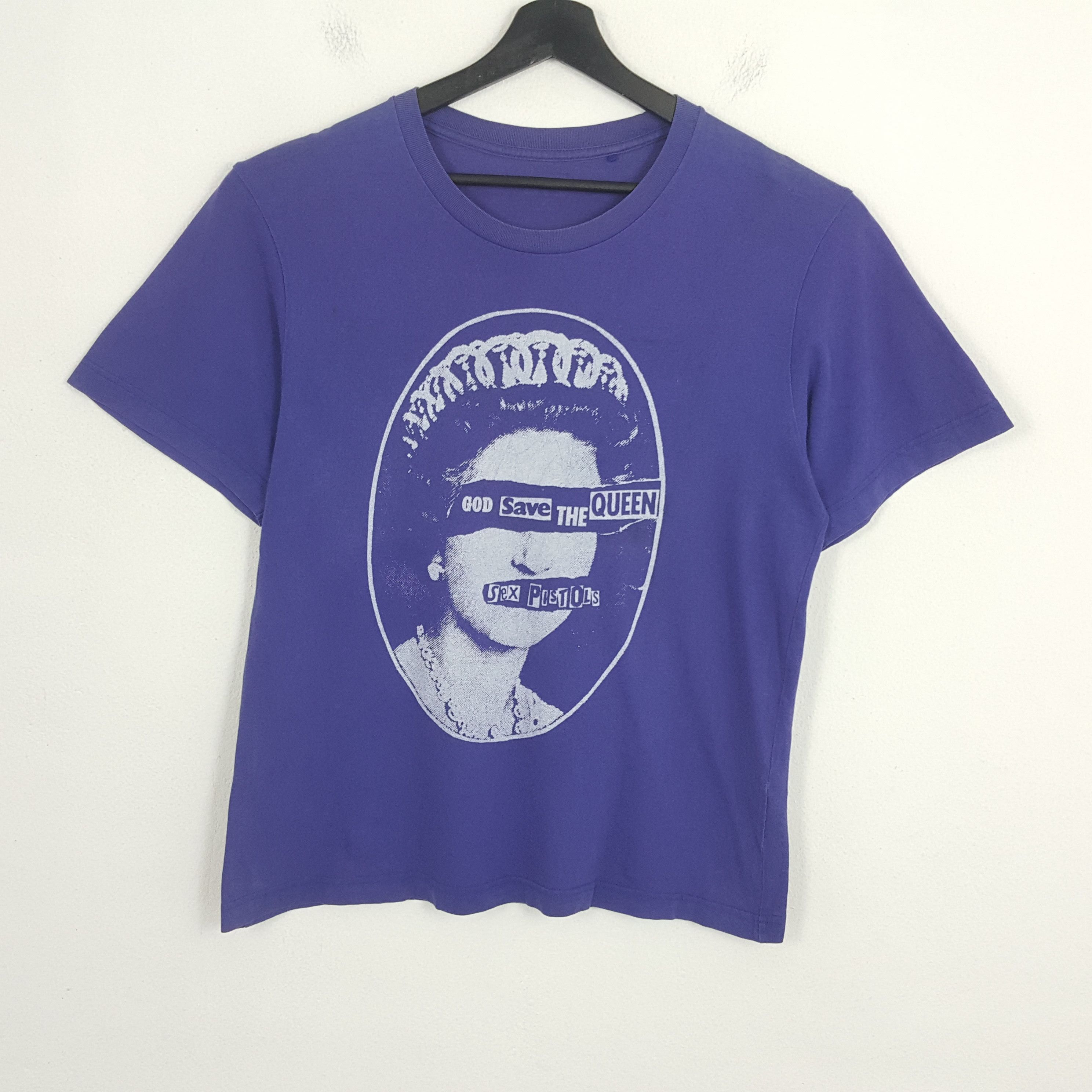 SEX PISTOLS British Punk Band God Save the Queen T-Shirt
