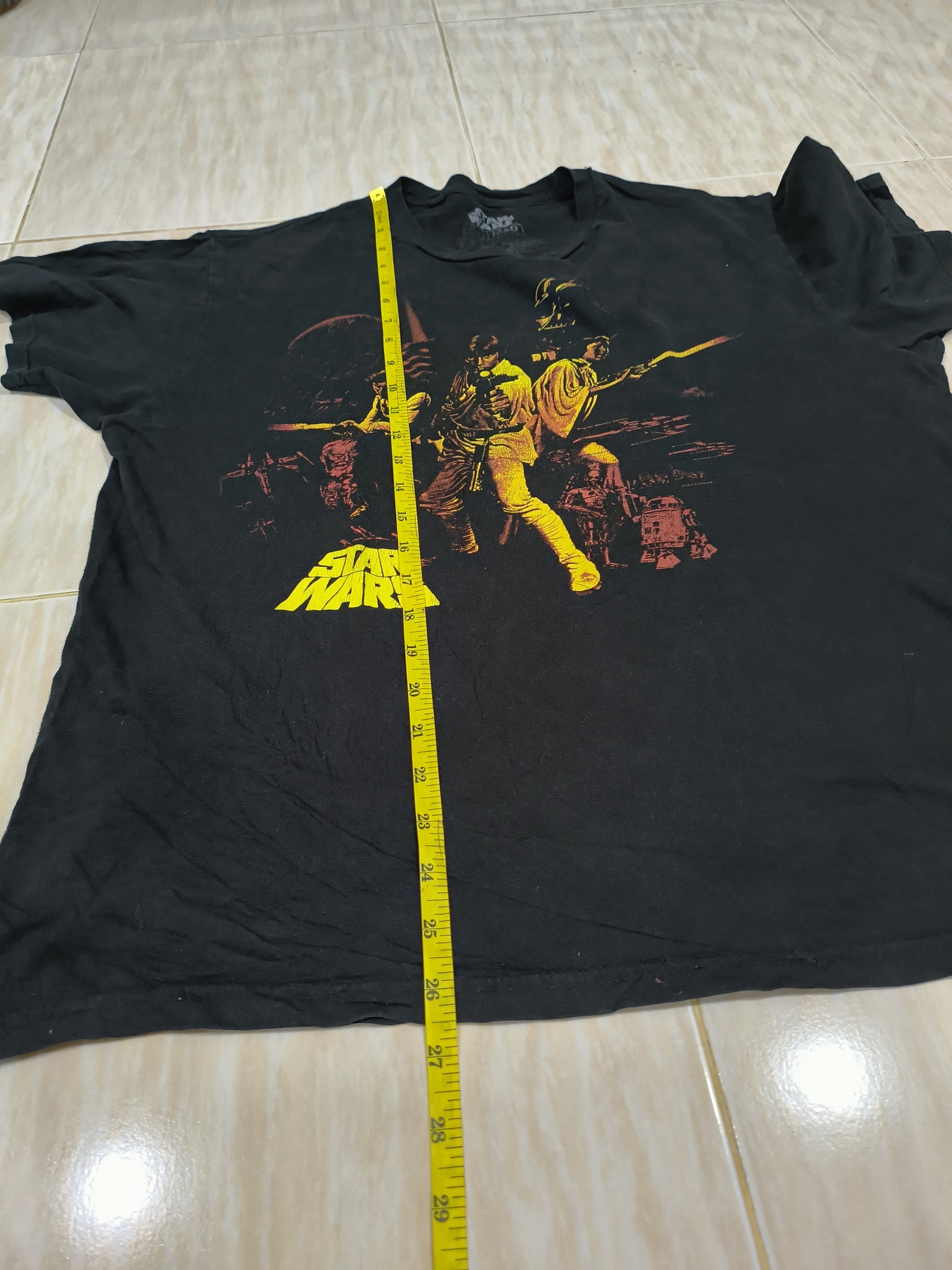 Star Wars 🔥Rare🔥 Star Wars Distressed tee Size US L / EU 52-54 / 3 - 9 Thumbnail