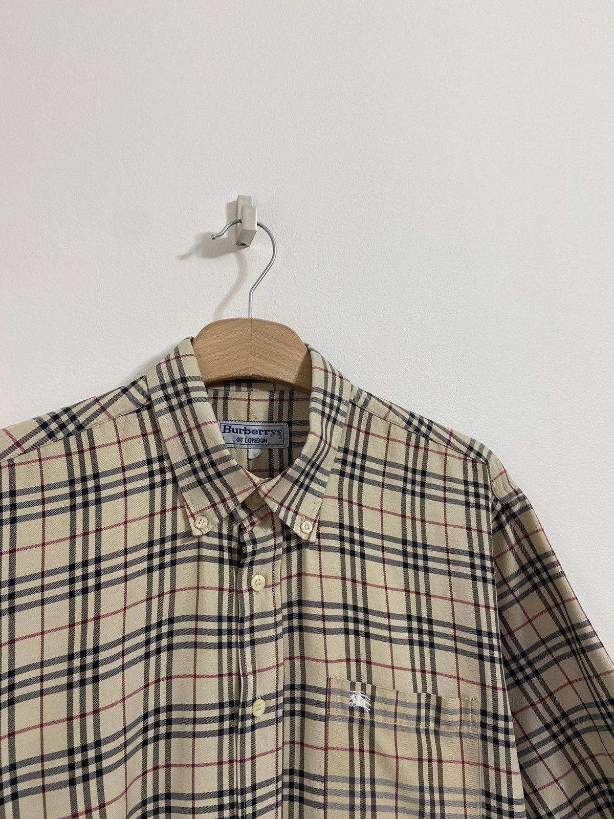 Burberry Burberrys Vintage Button Up Shirt Size US L / EU 52-54 / 3 - 2 Thumbnail