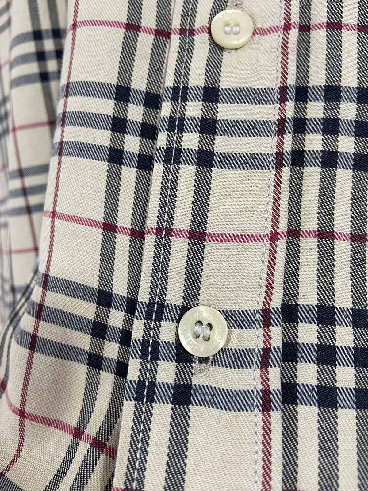 Burberry Burberrys Vintage Button Up Shirt Size US L / EU 52-54 / 3 - 14 Thumbnail