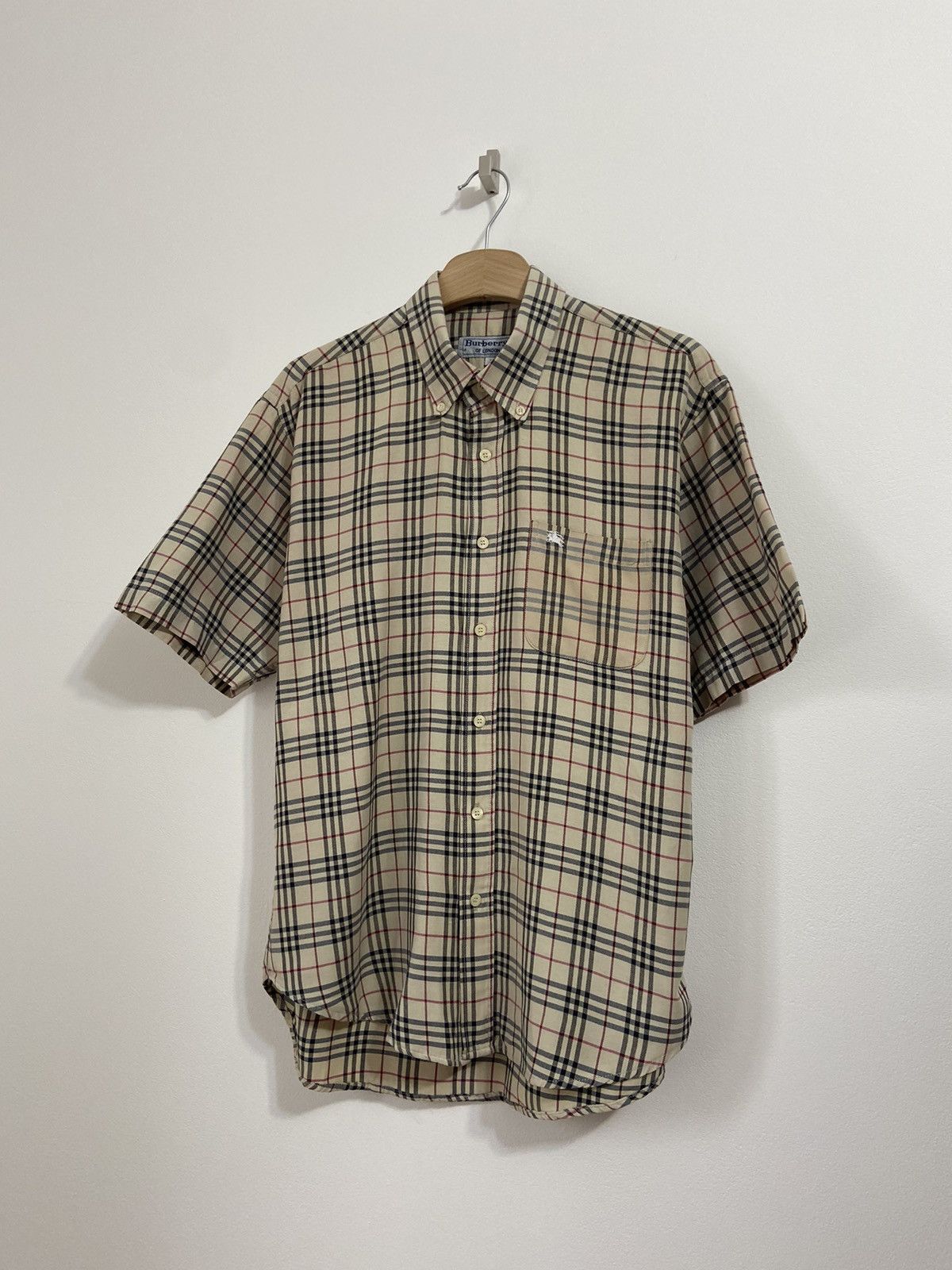 Burberry Burberrys Vintage Button Up Shirt Size US L / EU 52-54 / 3 - 10 Thumbnail