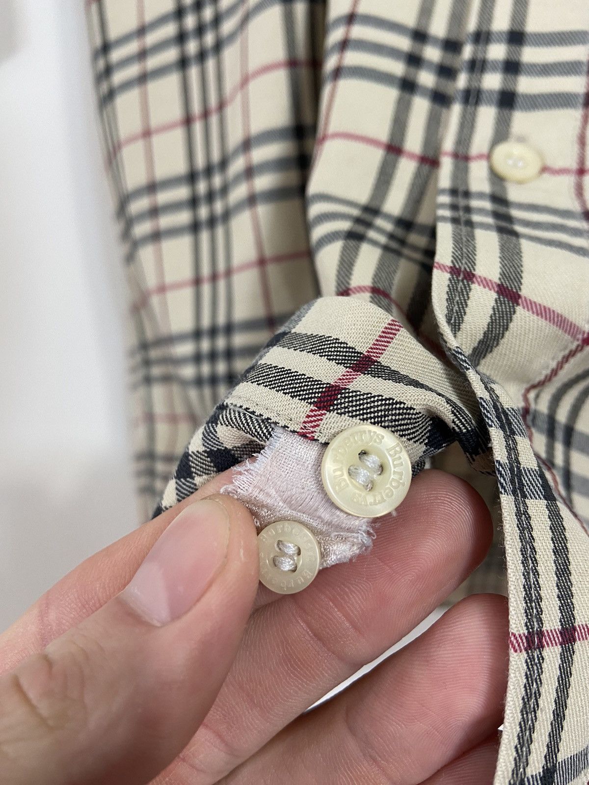 Burberry Burberrys Vintage Button Up Shirt Size US L / EU 52-54 / 3 - 15 Thumbnail