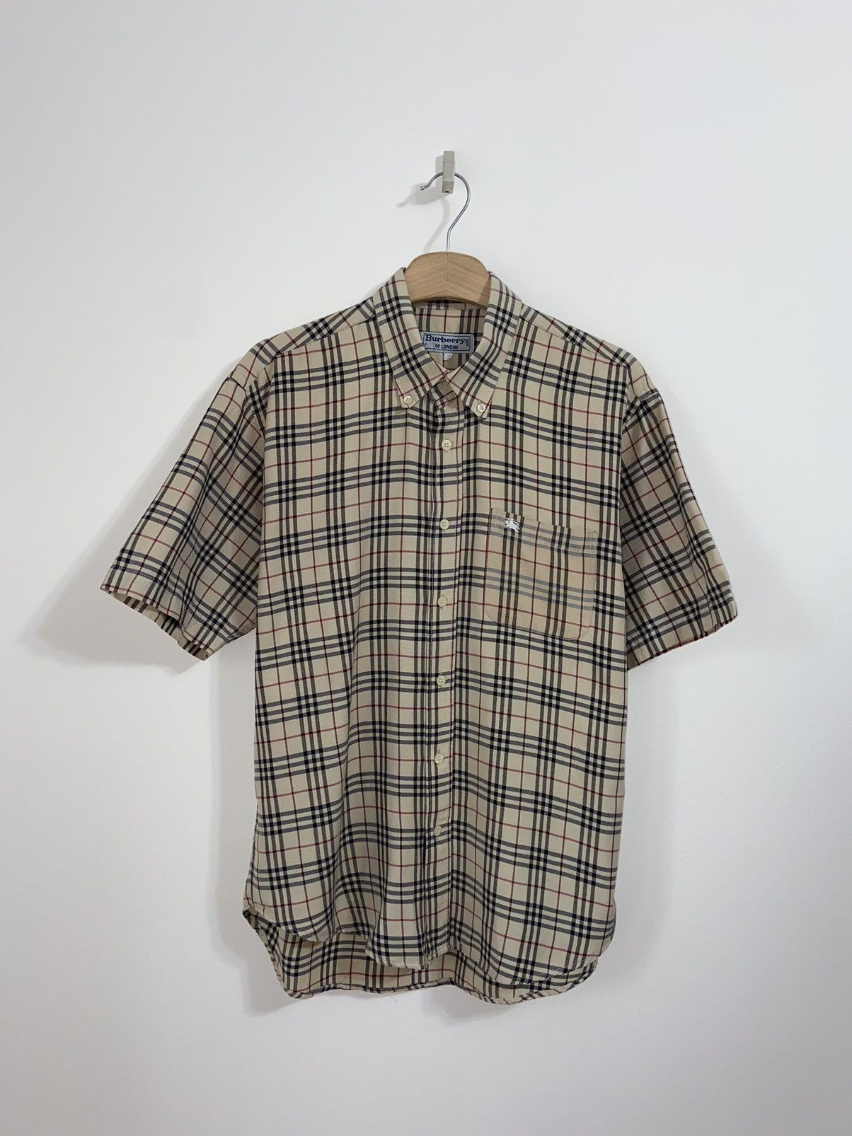 Burberry Burberrys Vintage Button Up Shirt Size US L / EU 52-54 / 3 - 1 Thumbnail