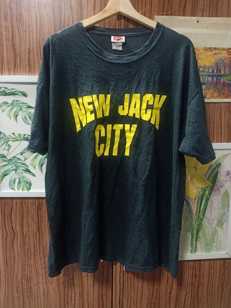 Rap Tees vintage t shirt new jack city Size US XL / EU 56 / 4 - 1 Thumbnail