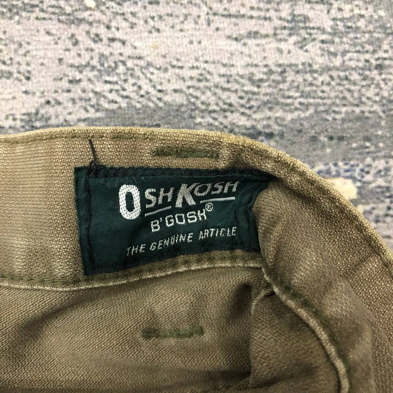 Oshkosh P318 VTG WORKWEAR OSHKOSH B'GOSH BAKER PANTS Size US 30 / EU 46 - 6 Thumbnail