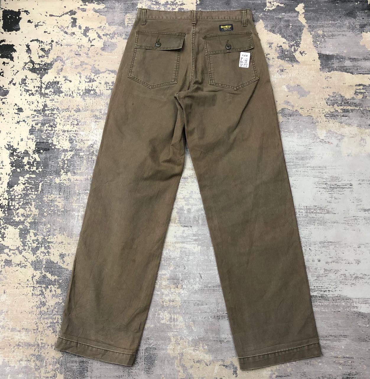 Oshkosh P318 VTG WORKWEAR OSHKOSH B'GOSH BAKER PANTS Size US 30 / EU 46 - 2 Thumbnail