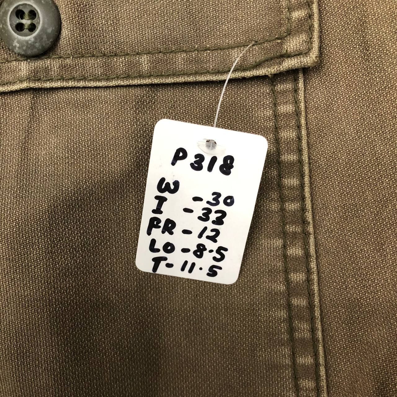 Oshkosh P318 VTG WORKWEAR OSHKOSH B'GOSH BAKER PANTS Size US 30 / EU 46 - 9 Thumbnail
