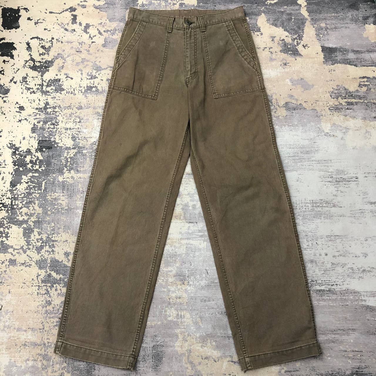 Oshkosh P318 VTG WORKWEAR OSHKOSH B'GOSH BAKER PANTS Size US 30 / EU 46 - 1 Thumbnail