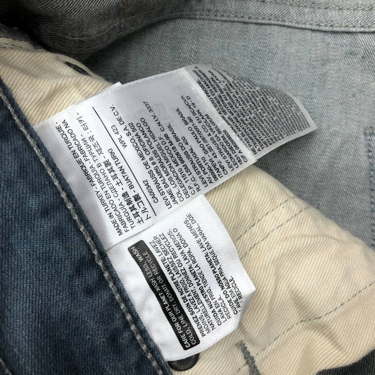 Levi's P299 LEVI'S 501 DENIM JEANS Size US 32 / EU 48 - 10 Thumbnail
