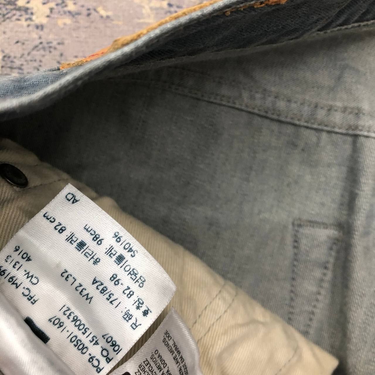 Levi's P299 LEVI'S 501 DENIM JEANS Size US 32 / EU 48 - 11 Thumbnail