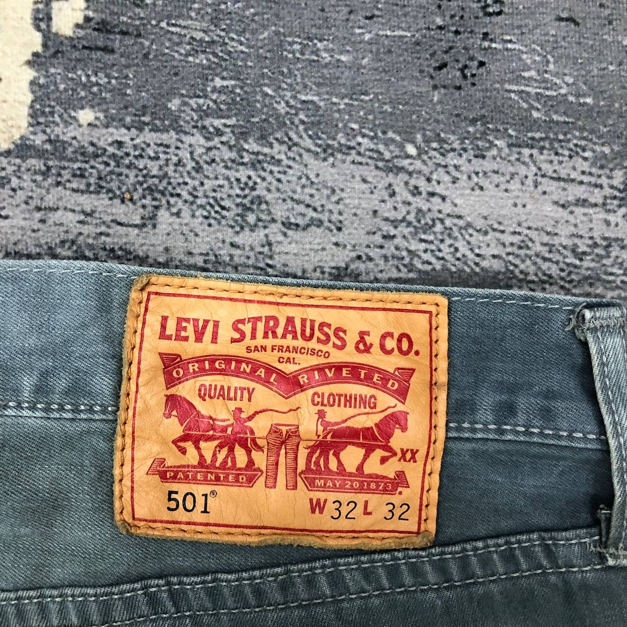Levi's P299 LEVI'S 501 DENIM JEANS Size US 32 / EU 48 - 5 Thumbnail
