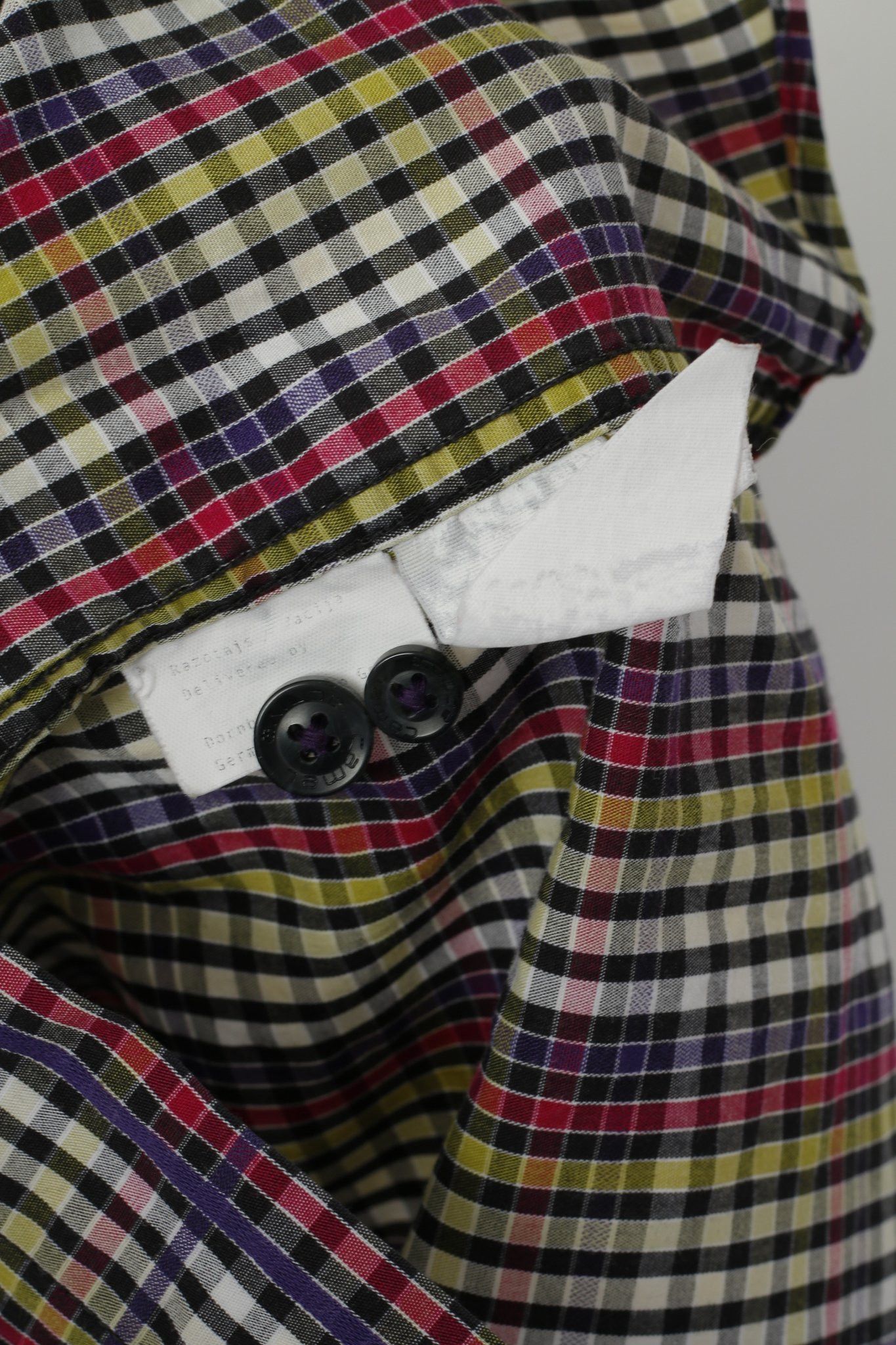 Vintage × camel active Camel Active Men L Casual Shirt Purple Check Cotton 6148 Size US L / EU 52-54 / 3 - 5 Thumbnail