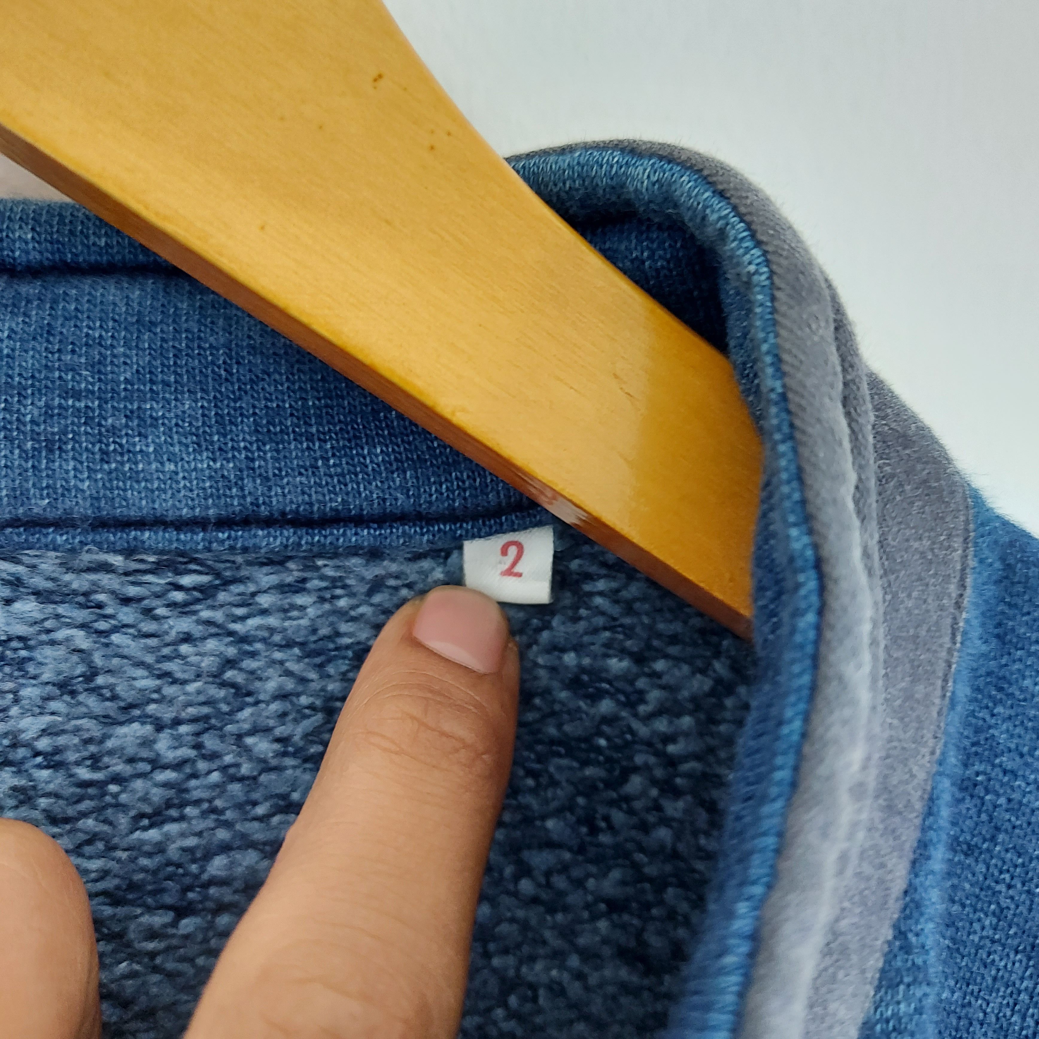Blue Blue Japan Indigo dye Pullover Sweater Size US M / EU 48-50 / 2 - 8 Thumbnail