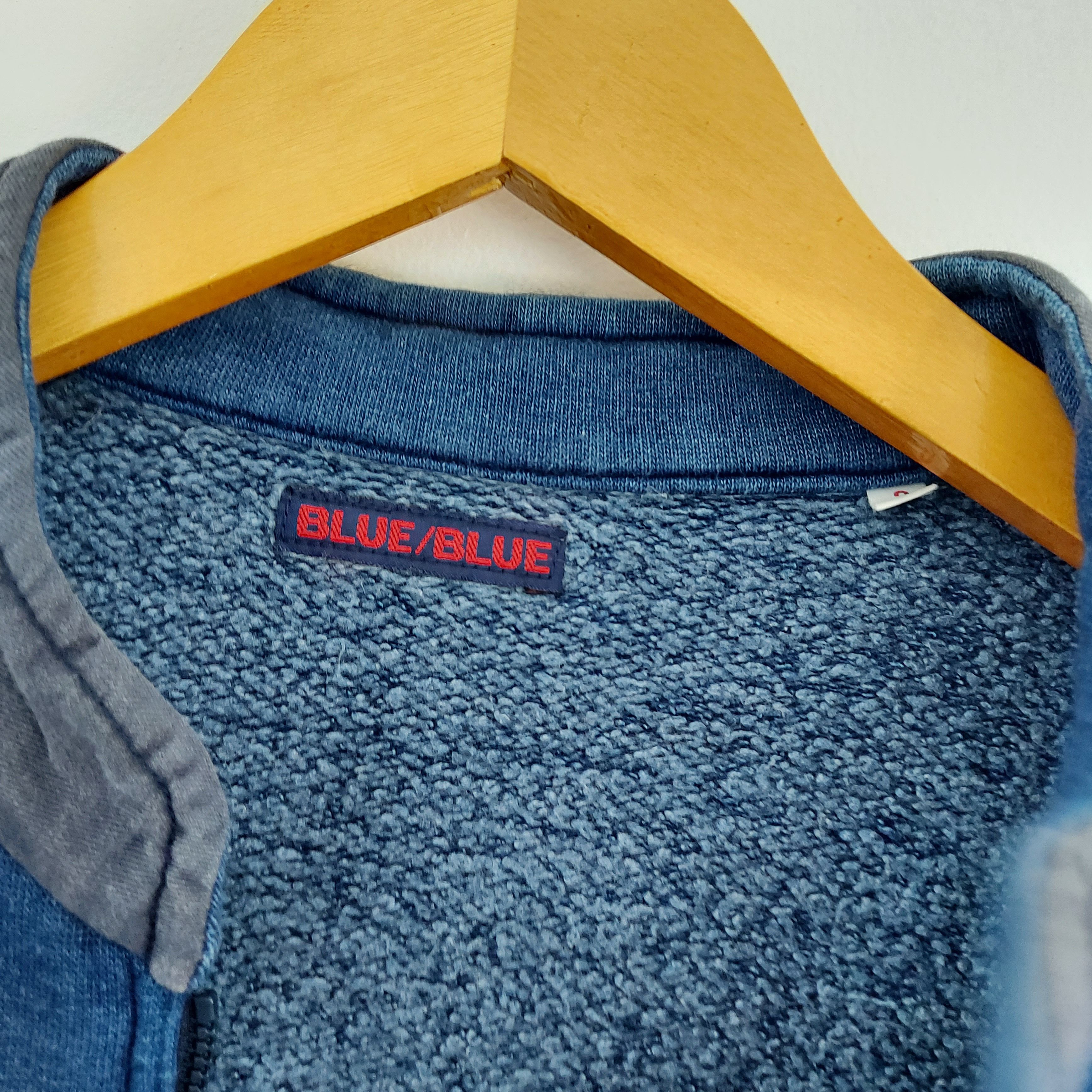 Blue Blue Japan Indigo dye Pullover Sweater Size US M / EU 48-50 / 2 - 9 Thumbnail