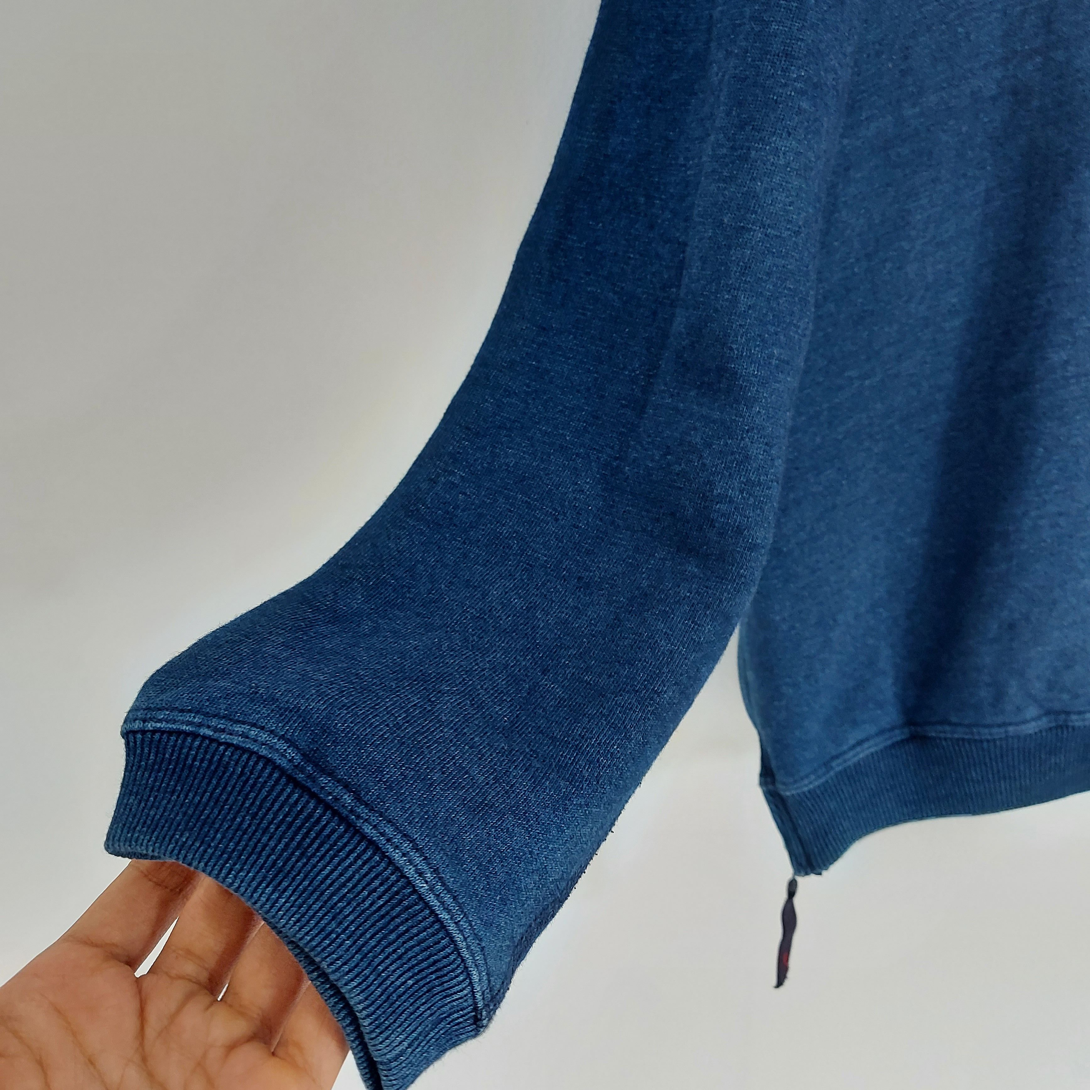 Blue Blue Japan Indigo dye Pullover Sweater Size US M / EU 48-50 / 2 - 3 Thumbnail