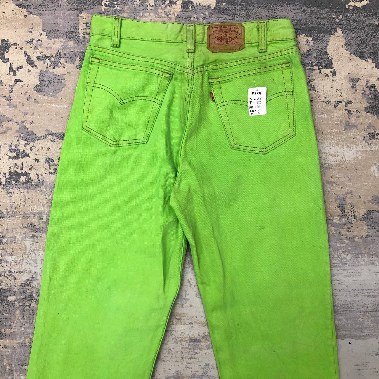 Levi's × Vintage P324 VTG 501 SKINNY LEVI'S STRAUSS & CO DENIM JEANS Size US 28 / EU 44 - 4 Thumbnail