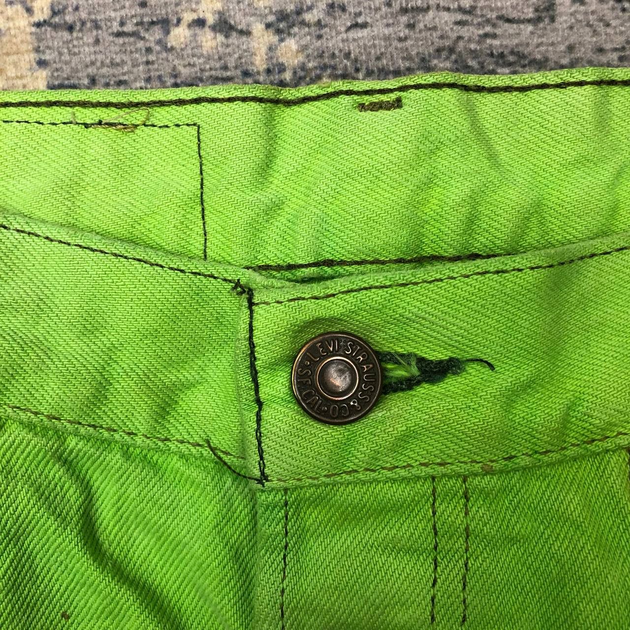 Levi's × Vintage P324 VTG 501 SKINNY LEVI'S STRAUSS & CO DENIM JEANS Size US 28 / EU 44 - 6 Thumbnail