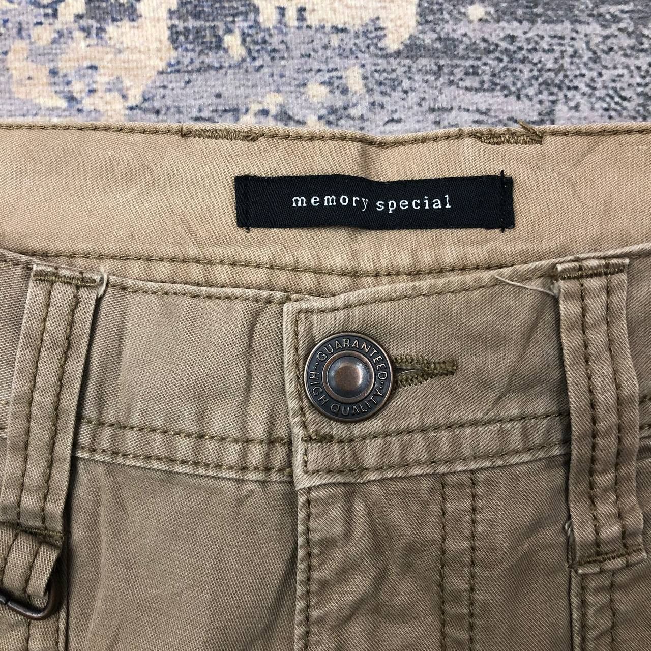 Japanese Brand P322 JAPAN WORKWEAR MEMORY SPECIAL DOUBLE KNEE PANTS Size US 33 - 5 Thumbnail