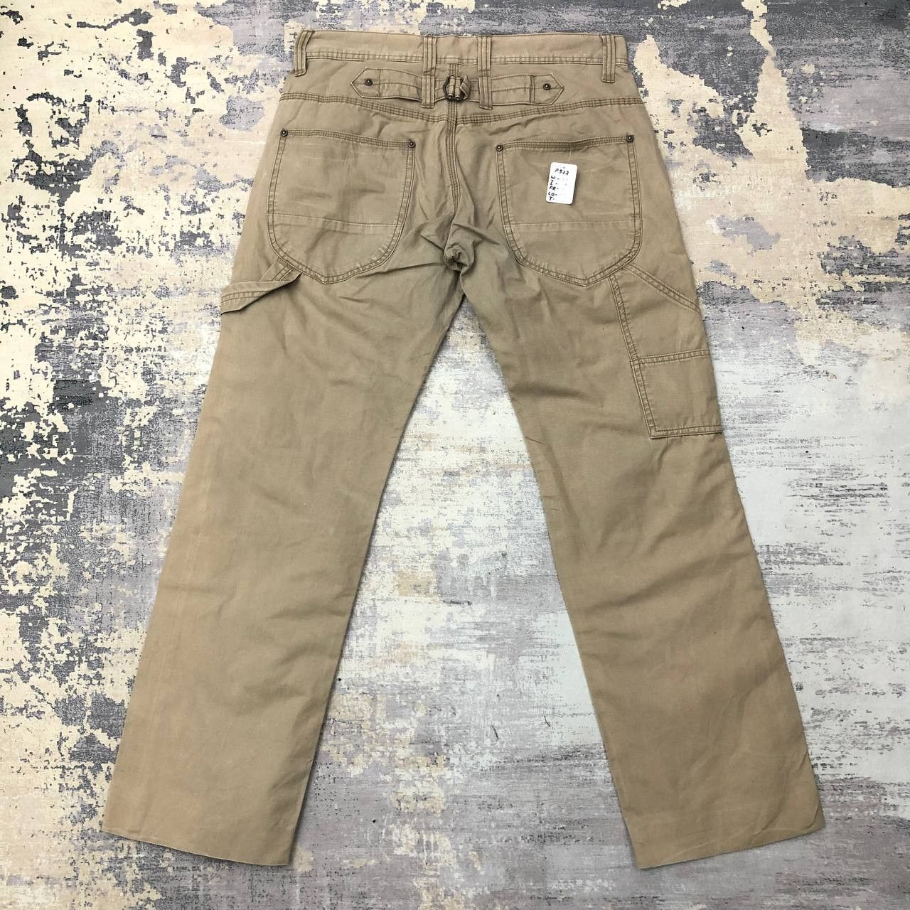 Japanese Brand P322 JAPAN WORKWEAR MEMORY SPECIAL DOUBLE KNEE PANTS Size US 33 - 2 Thumbnail