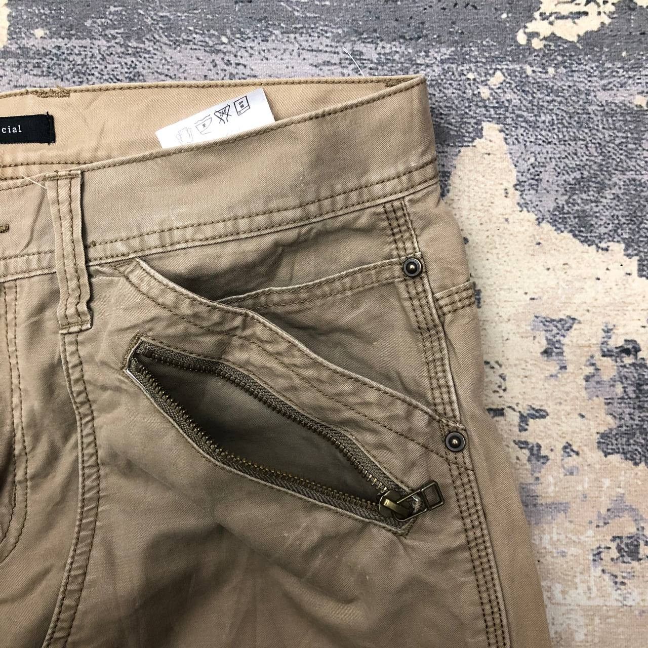 Japanese Brand P322 JAPAN WORKWEAR MEMORY SPECIAL DOUBLE KNEE PANTS Size US 33 - 8 Thumbnail
