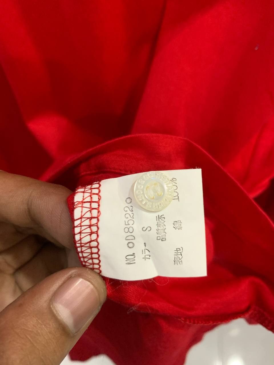 Christian Dior Monsieur Vintage Christian Dior Embroidery Logo Tshirt Size US L / EU 52-54 / 3 - 7 Thumbnail