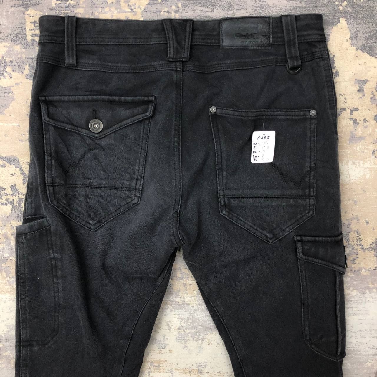 Japanese Brand P285 JAPAN SKINNY FIT STYLE FIELDCORE CARGO PANTS Size US 33 - 4 Thumbnail
