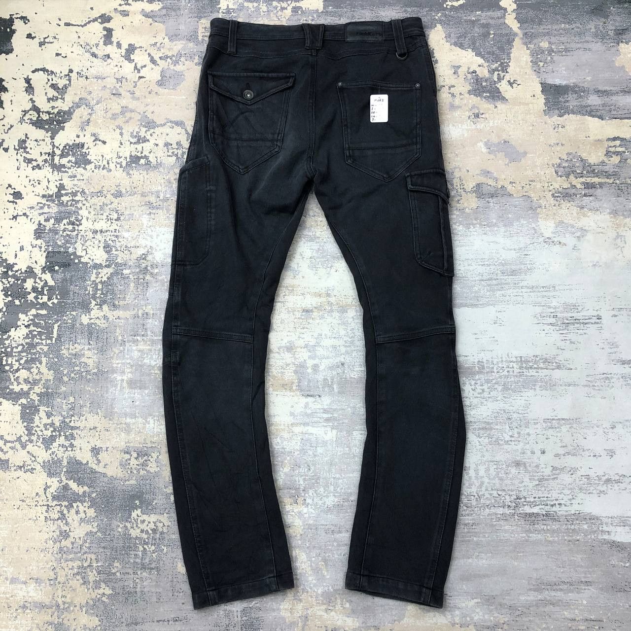 Japanese Brand P285 JAPAN SKINNY FIT STYLE FIELDCORE CARGO PANTS Size US 33 - 2 Thumbnail