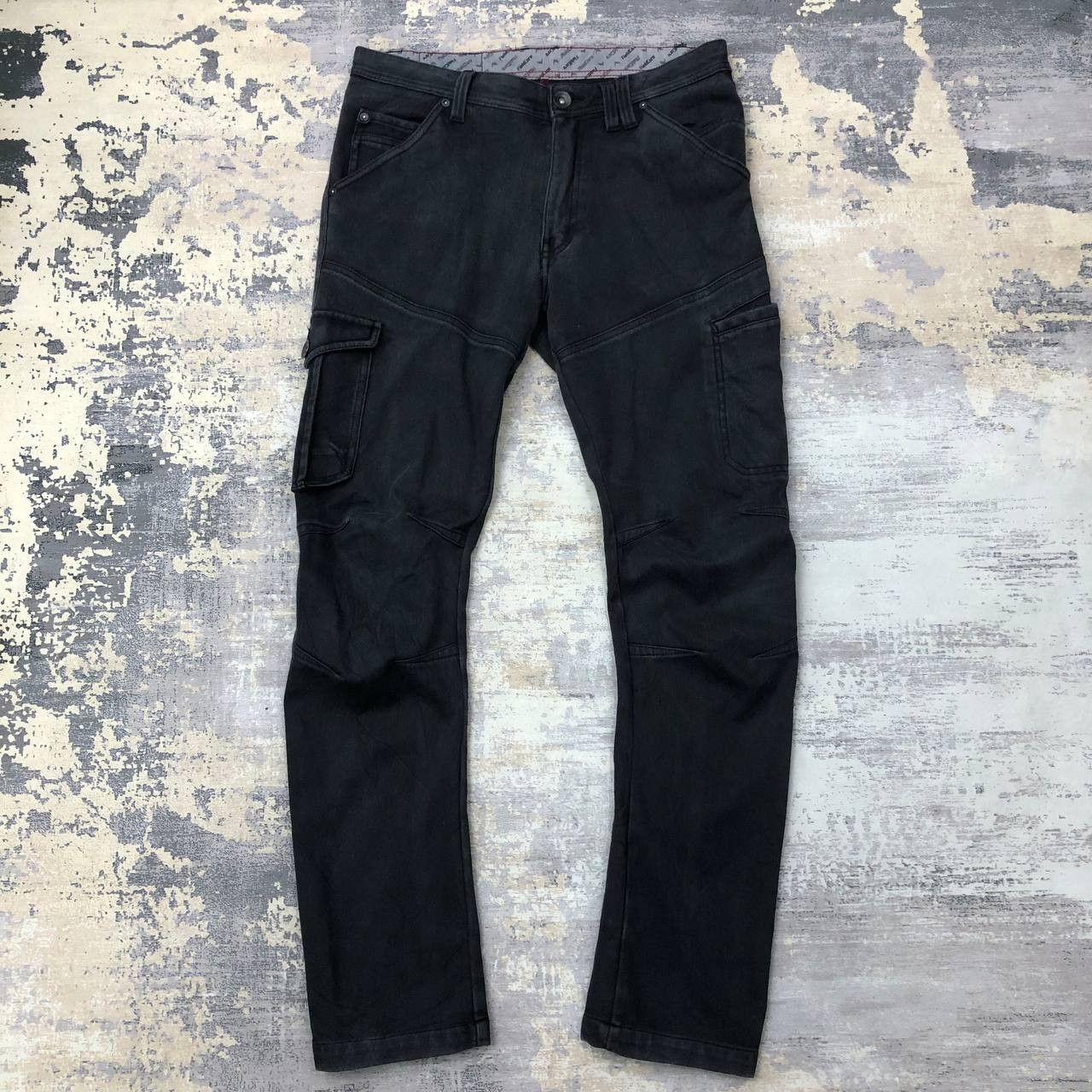 Japanese Brand P285 JAPAN SKINNY FIT STYLE FIELDCORE CARGO PANTS Size US 33 - 1 Thumbnail