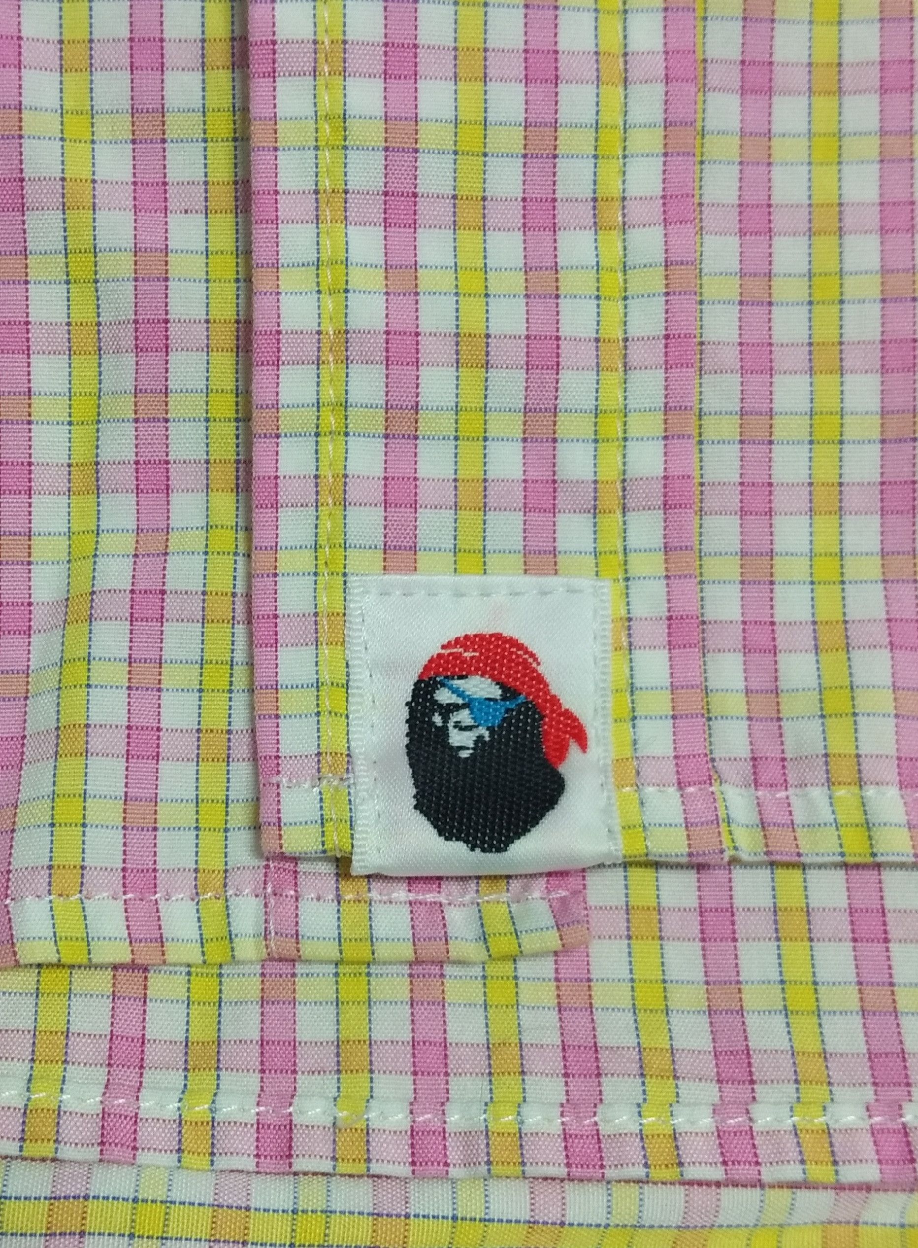 Bape A BATHING APE PIRATE STORE CHECKERED SHIRT Size US M / EU 48-50 / 2 - 5 Thumbnail