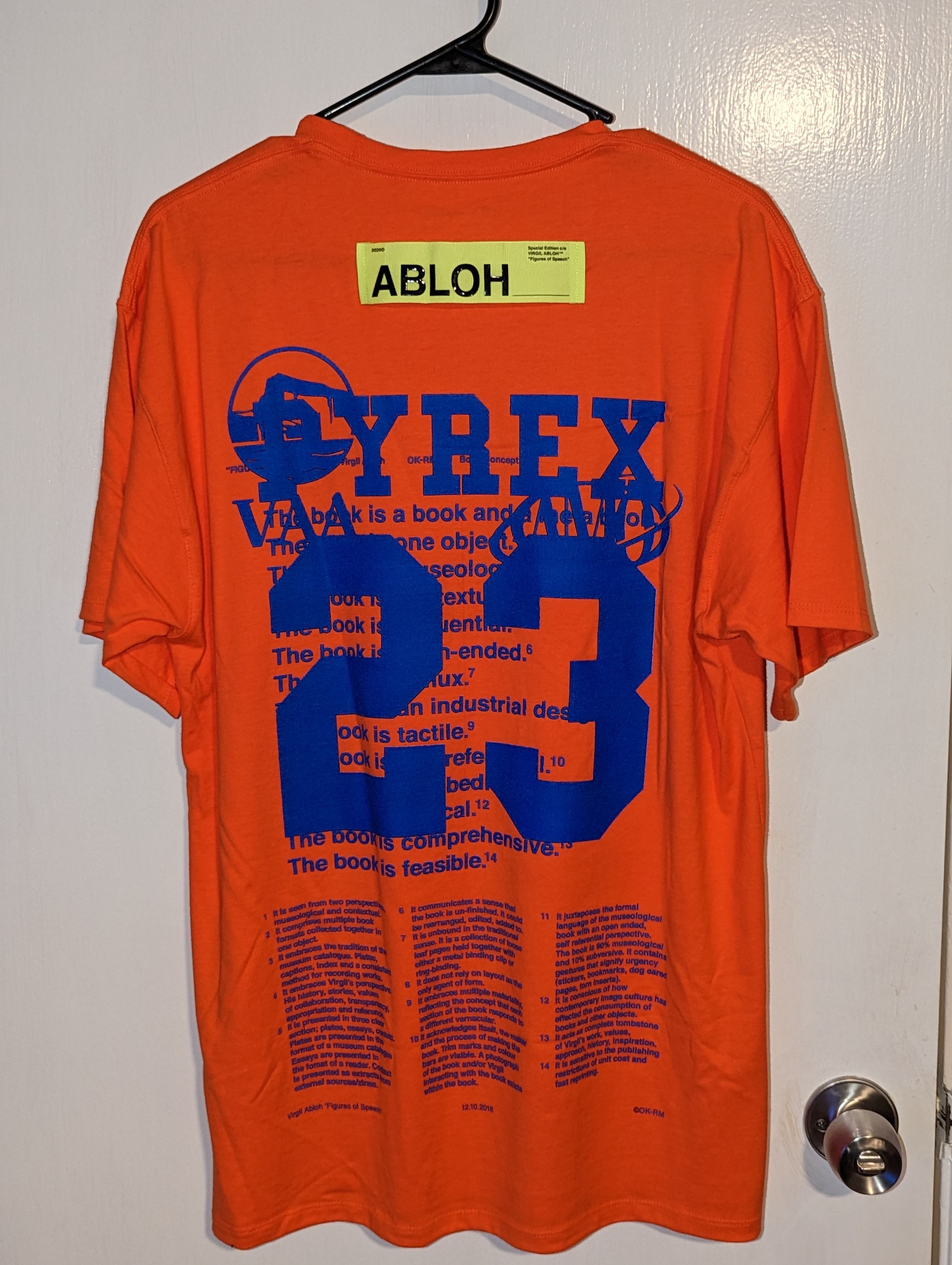 Pyrex Vision SOLD OUT Virgil Abloh x Canary Yellow x Pyrex T-Shirt Size US L / EU 52-54 / 3 - 6 Thumbnail