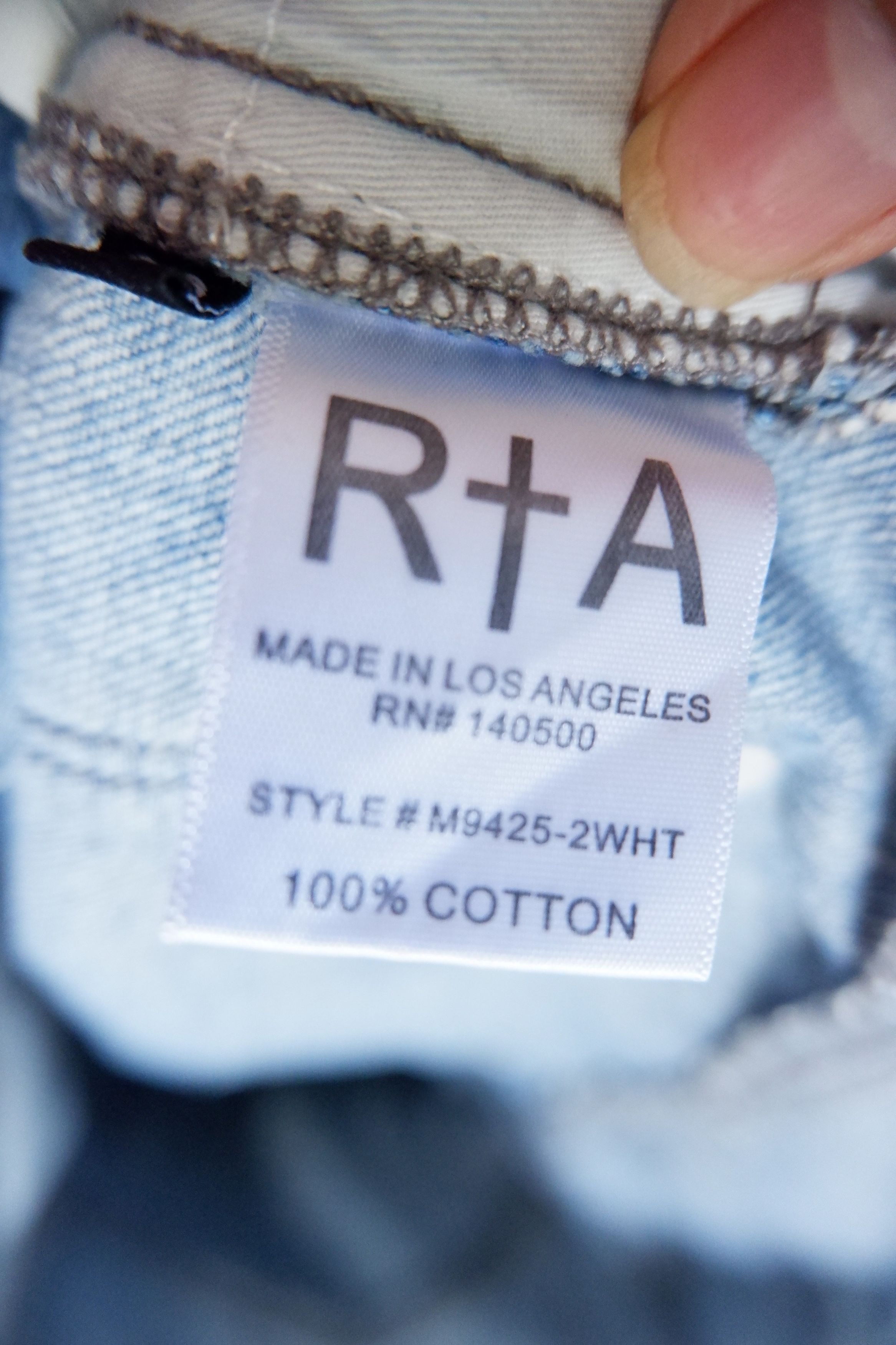 Rta Vintage RTA Belted Jeans Size US 30 / EU 46 - 9 Thumbnail
