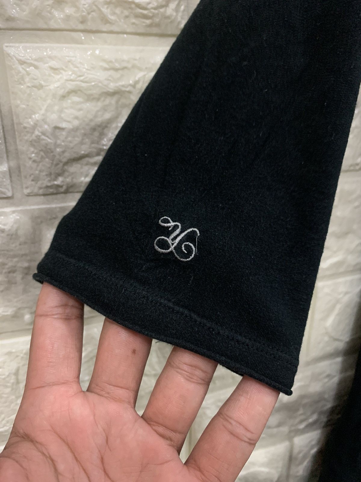 Designer × Japanese Brand Yoggy Sanctuary Black T Shirt Size XS / US 0-2 / IT 36-38 - 6 Thumbnail