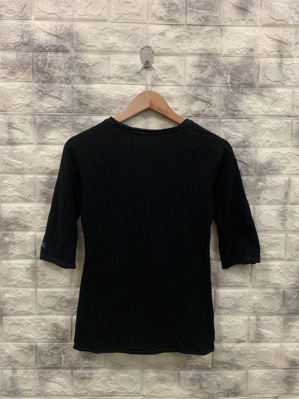 Designer × Japanese Brand Yoggy Sanctuary Black T Shirt Size XS / US 0-2 / IT 36-38 - 2 Thumbnail
