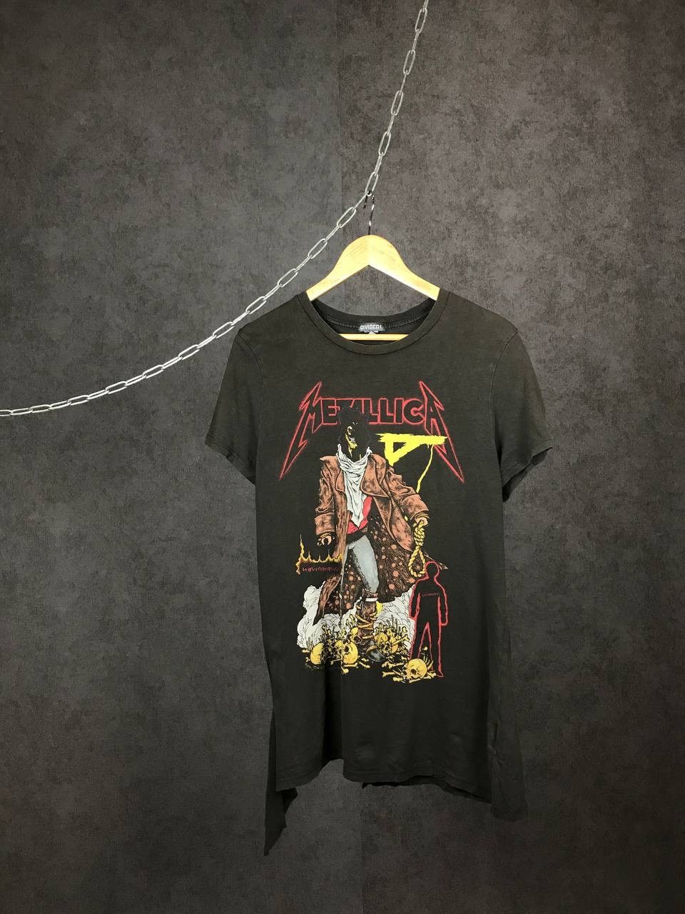 Band Tees × Metallica × Vintage Metallica vintage rock band overprinted tee Size US S / EU 44-46 / 1 - 1 Thumbnail