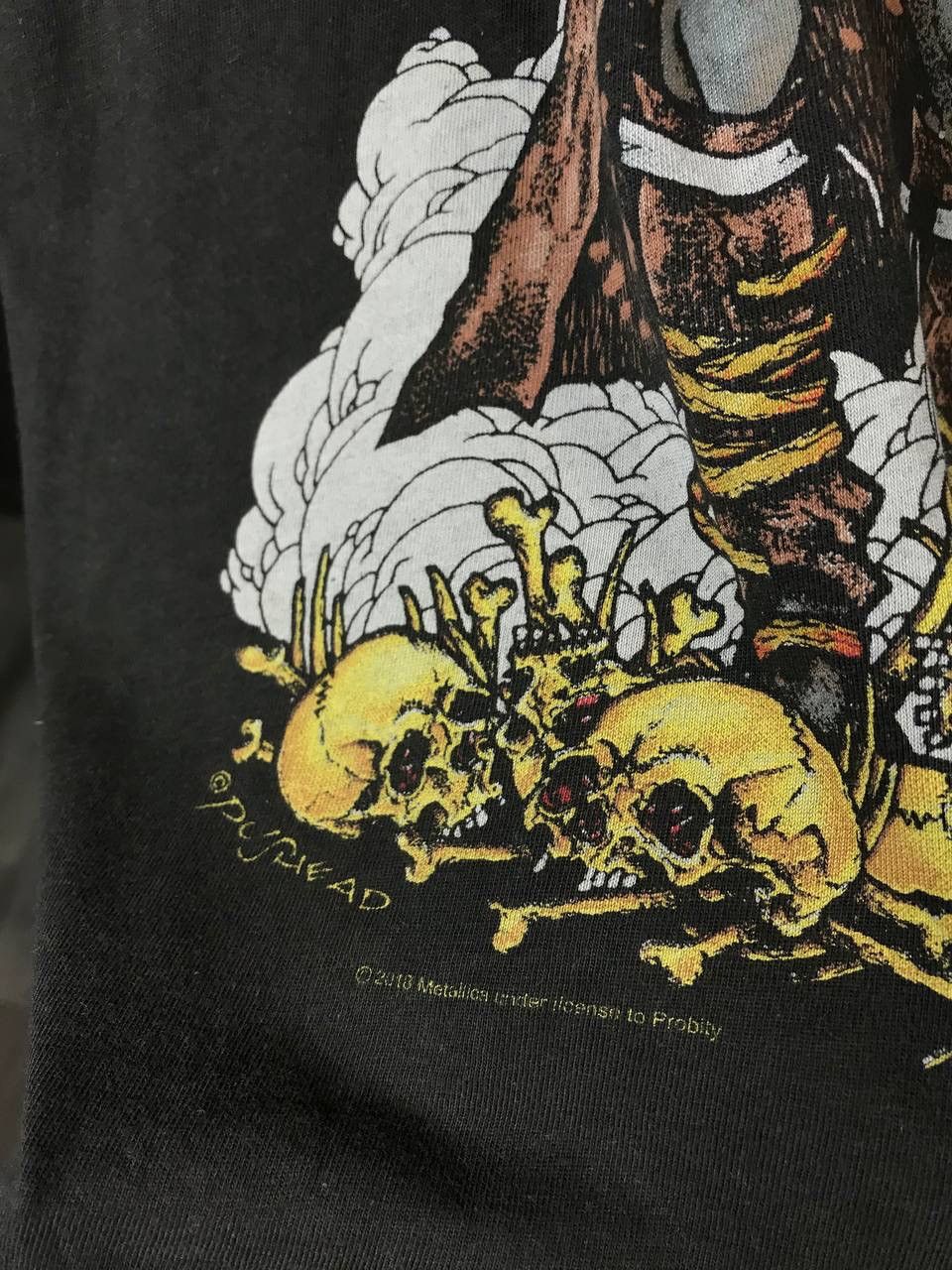Band Tees × Metallica × Vintage Metallica vintage rock band overprinted tee Size US S / EU 44-46 / 1 - 5 Thumbnail
