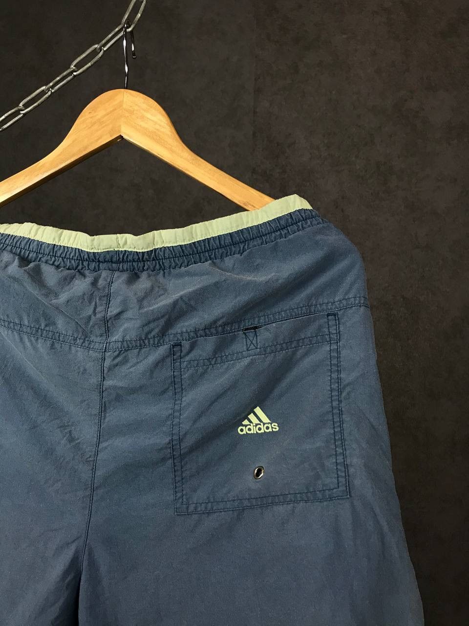 Adidas × Vintage Adidas vintage streetwear big logo shorts Size US 32 / EU 48 - 6 Thumbnail