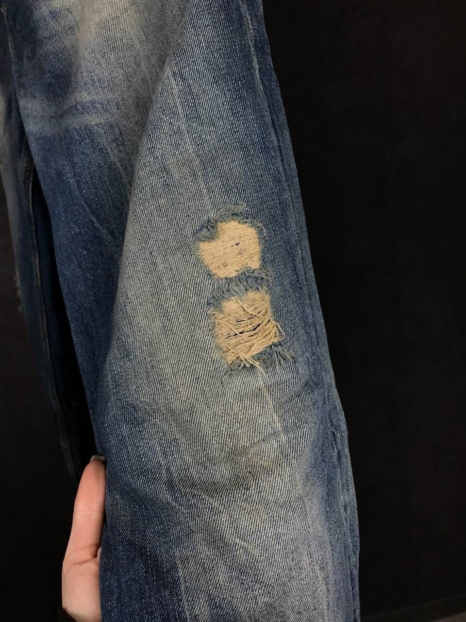 Japanese Brand Le temps des cerises distressed Japanese denim jeans Size US 36 / EU 52 - 6 Thumbnail